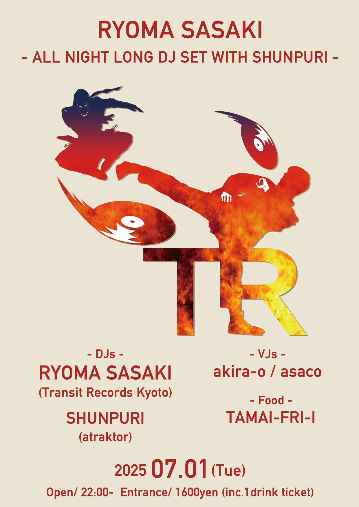 Ryoma Sasaki – All Night Long DJ Set with Shunpuri – | CLUB