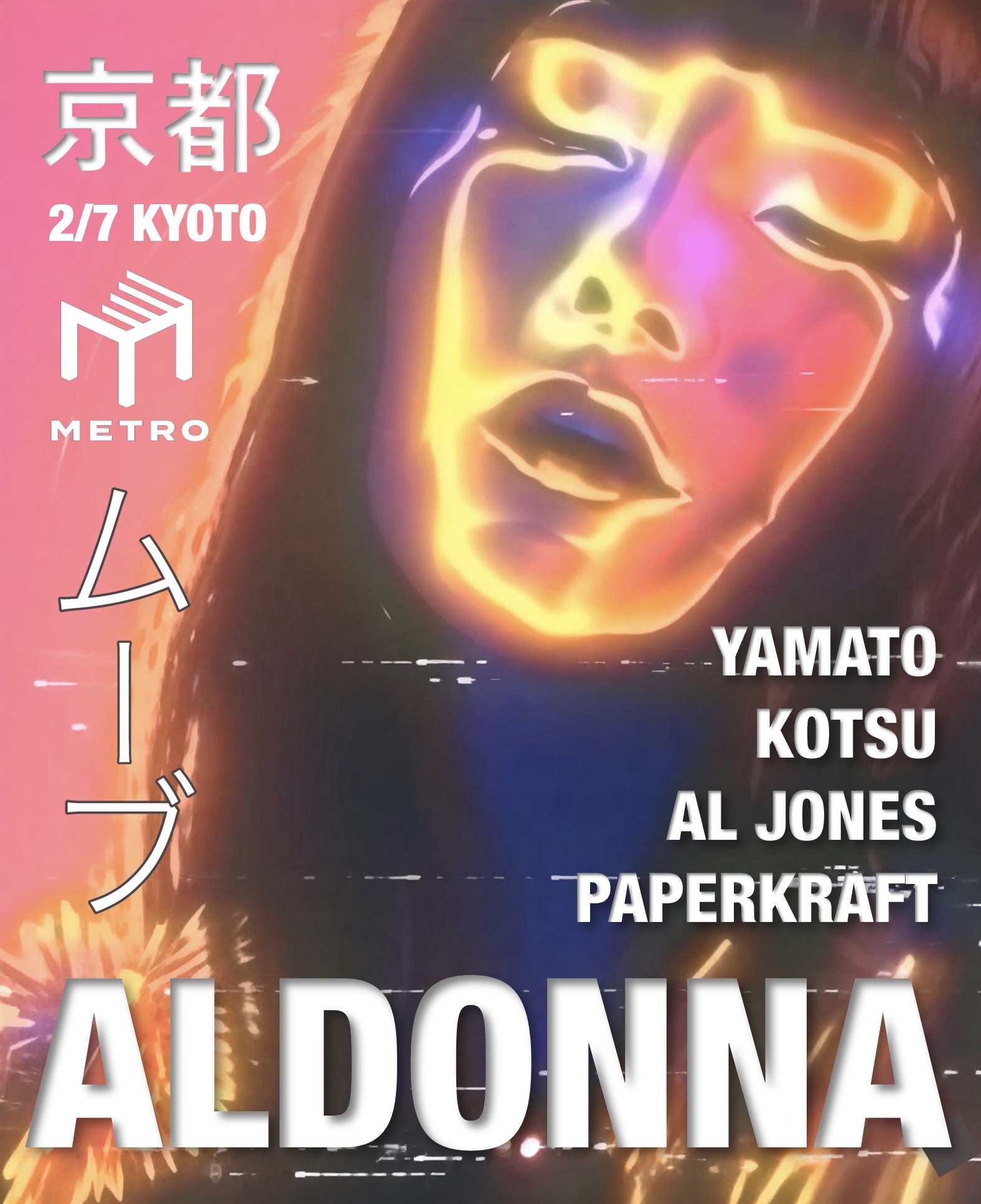 MOVE -ALDONNA JAPAN TOUR- | CLUB METRO | 京都メトロ