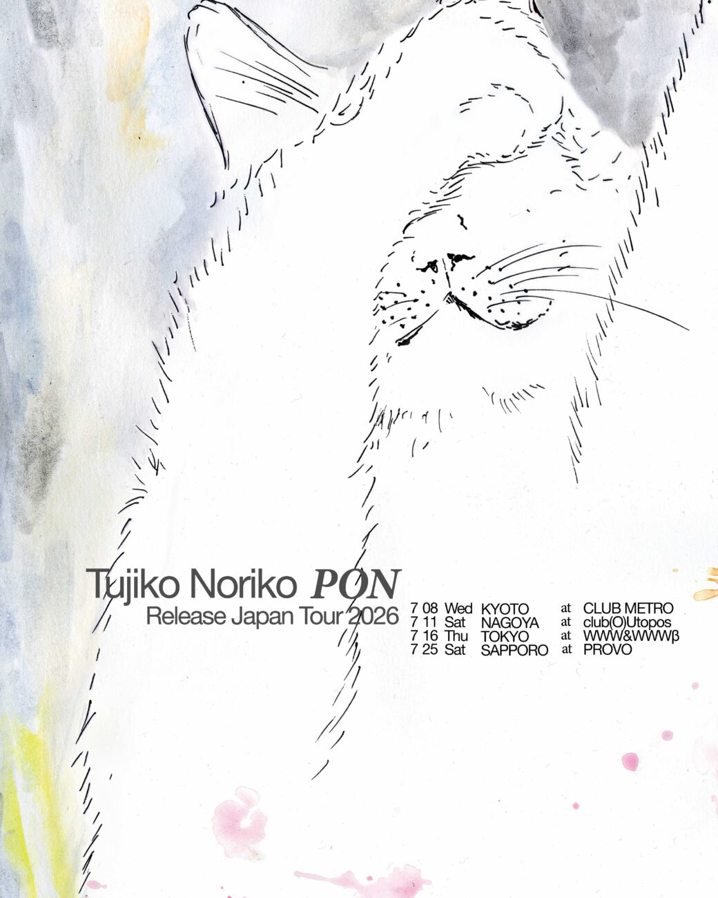 Tujiko Noriko 「PON」 Release Japan Tour 2026 | CLUB METRO | 京都