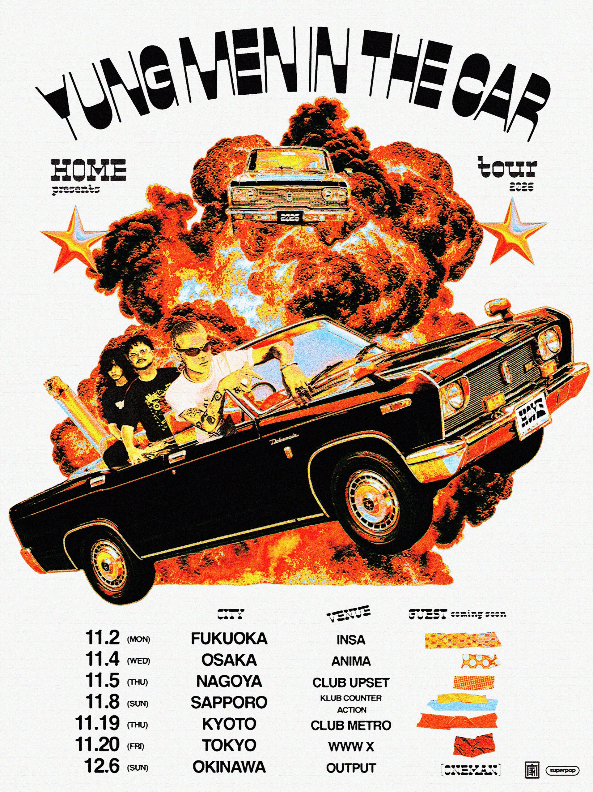 HOME presents YUNG MEN IN THE CAR TOUR 2026